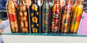 Printed Copper Water Bottles