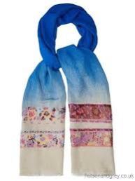 Embroidered Jacquard Scarves