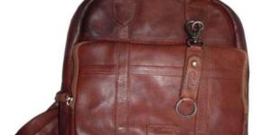 Mens Leather Backpack