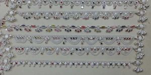 Latkan Silver Anklet