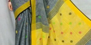 Pure Linen Saree
