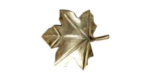 Aluminum Maple Leaf Platter