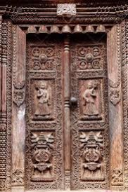 Stone Temple Door