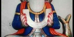 Marble Vishwakarma Statue