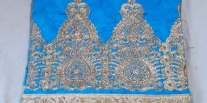 Heavy Work Raw Silk Saree