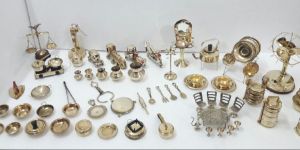 Brass Miniature Toy Set ( 75 Pcs )