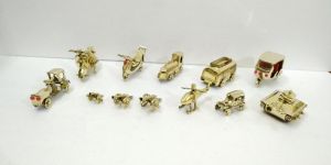Brass Vehicle Set