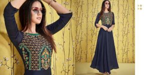 Hand Embroidery Kurtis
