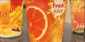 250ml Paper Juice Cup