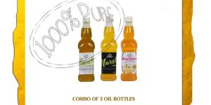 3 Bottle Cold Pressed Oil Combo