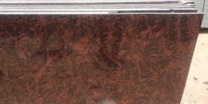 Red Multicolor Granite Slab