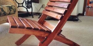 Wooden Deck Chair
