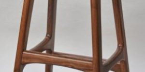 Wooden Upholstered Bar Stool