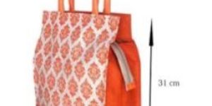 Jute Blossom Carry Bag