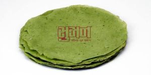 Urad Rice Green Chili Papad