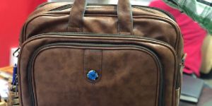 Leather Laptop Shoulder Bag