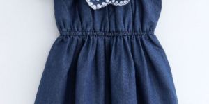 Girls Denim Frock