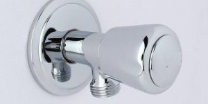 MV-904 Angle Cock with Wall Flange