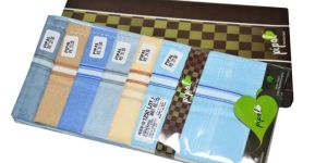 16x16 Inch Coloured Cotton Handkerchief