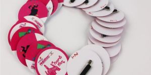 Round PVC Badges