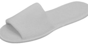 White Terry Towel Slippers