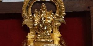Gold Plated God Statues