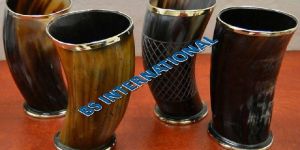 Drinking Horn Glass
