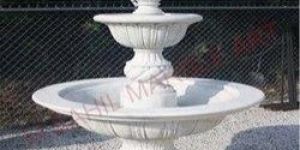 White Marble Fountain