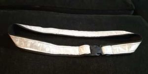 White Plain Card Lanyard Belt