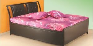 Wrought Iron Box Double Bed