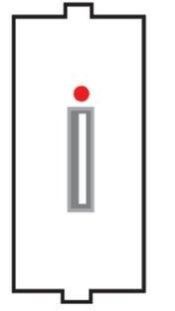 RJ-45 2 Module Modem Jack