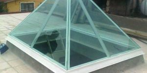 Transparent FRP Pyramid Dome