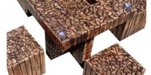 Wooden Square Log Furniture