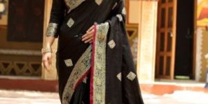 RICH COTTON SILK WITH HEAVY JEQUARED WEAVING SAREE