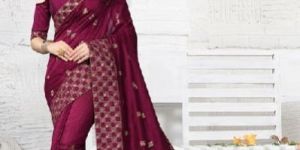 Vanya Vichitra Silk Party Wear Saree