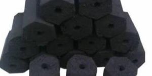 Hexagonal Charcoal Briquettes