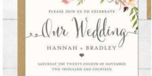 Wedding Invitation Cards