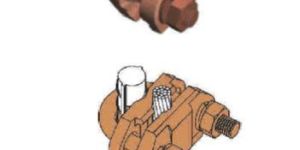 GUV Type Rod to Tape Clamp