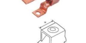 Copper One Hole Offset Tongue Terminal Ends