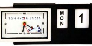 Table Clock with Calendar