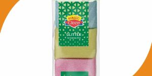 Scourer Pad Glitter - Magic Cleen (Pack of 3)