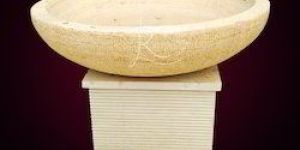 Sandstone Garden Bird Bath