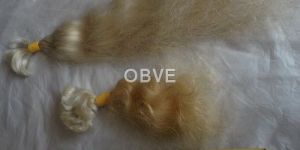 White Curly Human Hair