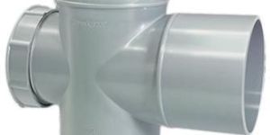 PVC SWR Double Tee