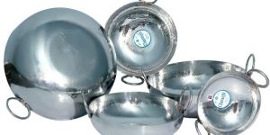 Stainless Steel Hammered Kadai