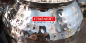 Stainless Steel Hammered Lota