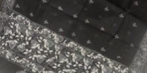 Katha Stitch Cotton Saree