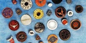 Alloy Jean Button