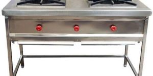 SS Double Burner Stove