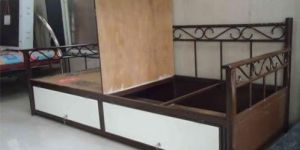 Mild Stee Frame Diwan